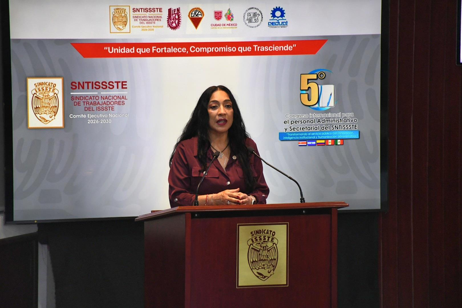 5° Congreso Internacional para Personal Administrativo y Secretarial del SNTISSSTE, Inauguración